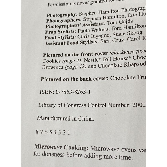 Nestle Vintage 2003 Collection Dessert Breakfast And Brunch 191 Pages Recipes - Picture 13 of 13